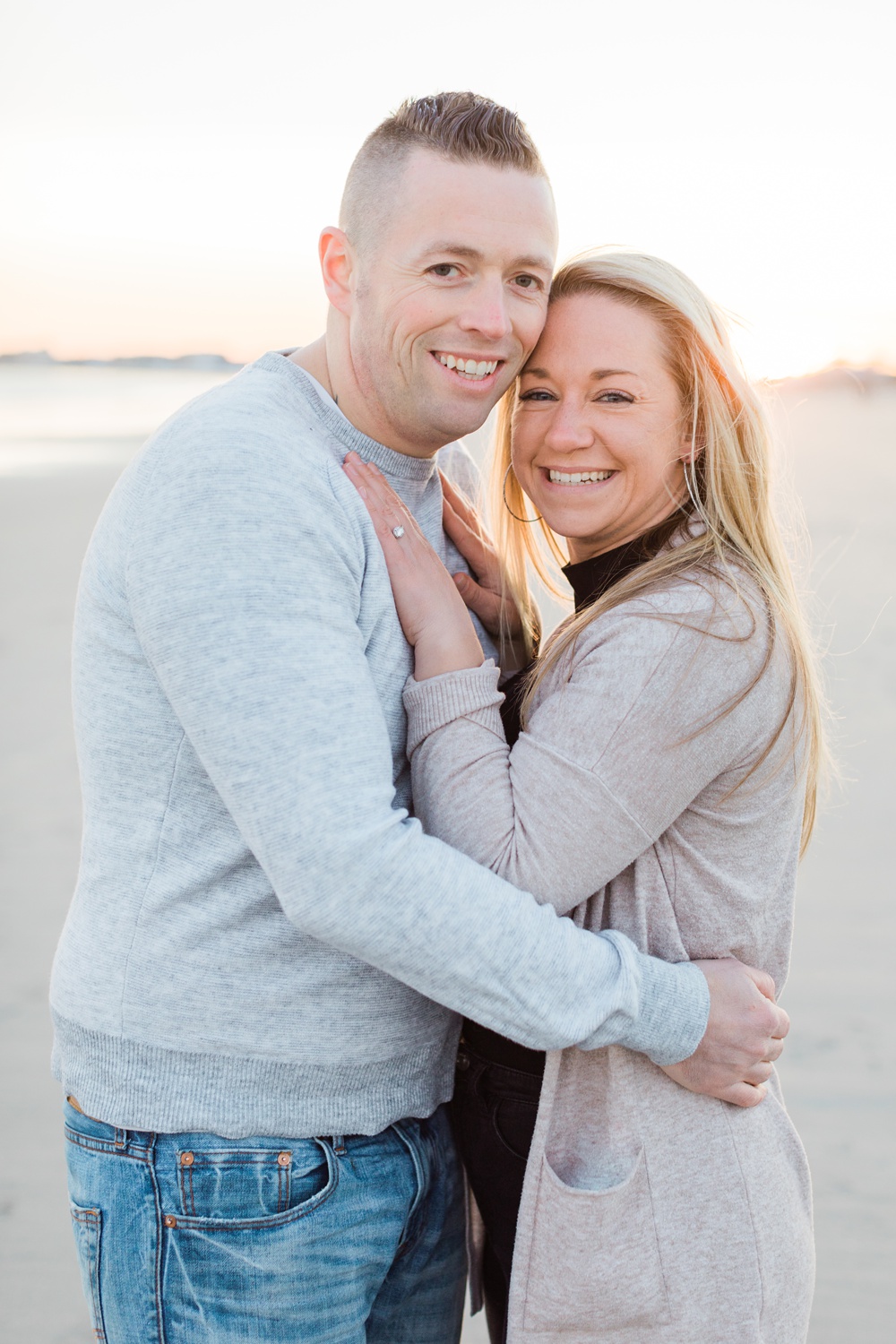 Pine Point Beach Scarborough Maine Engagement Photography