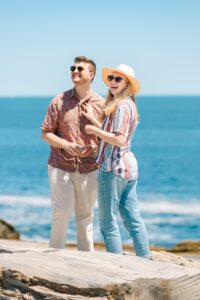 Colorful_Joyful_Maine_New_England_Wedding_Photographer_Two_Lights_State_Park_Sunny_Summer_Proposal