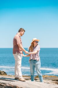 Colorful_Joyful_Maine_New_England_Wedding_Photographer_Two_Lights_State_Park_Sunny_Summer_Proposal